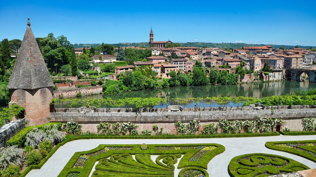 Jardin musée Toulouse Lautrec Albi Tarn Occitanie